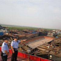 湖北打擊非法采砂、拆除砂石碼頭 監(jiān)利復綠41個港口碼頭！